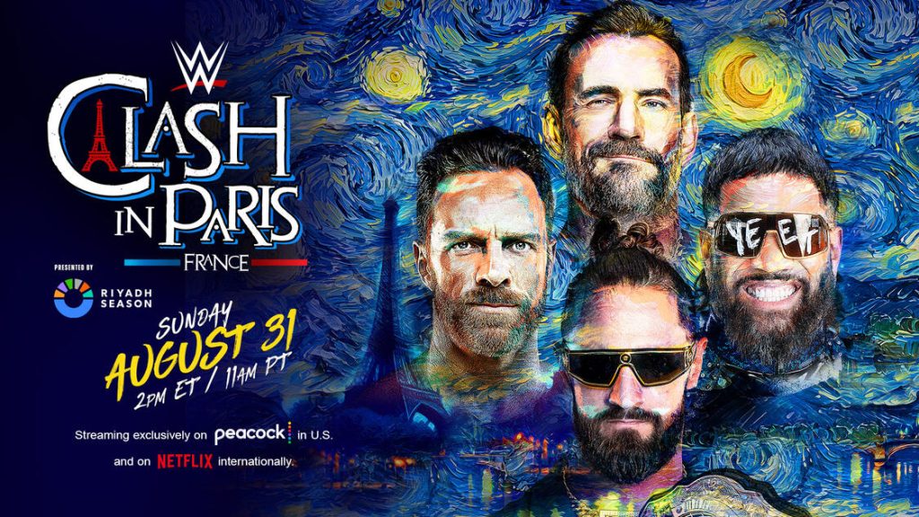 Cartelera WWE Clash in Paris 31 de agosto 2025