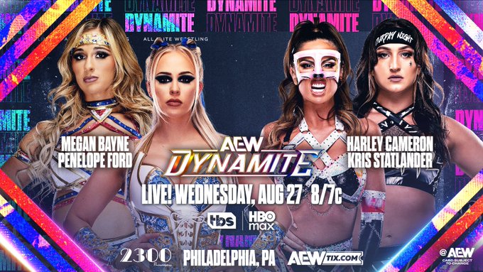 Cartelera AEW Dynamite 27 de agosto 2025