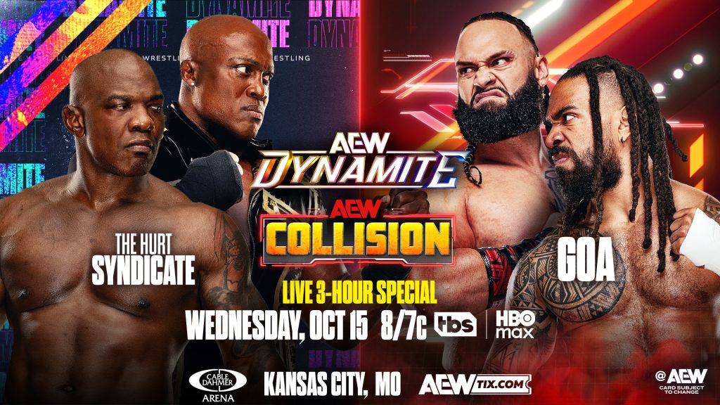 Cartelera AEW Dynamite y Collision 15 de octubre 2025