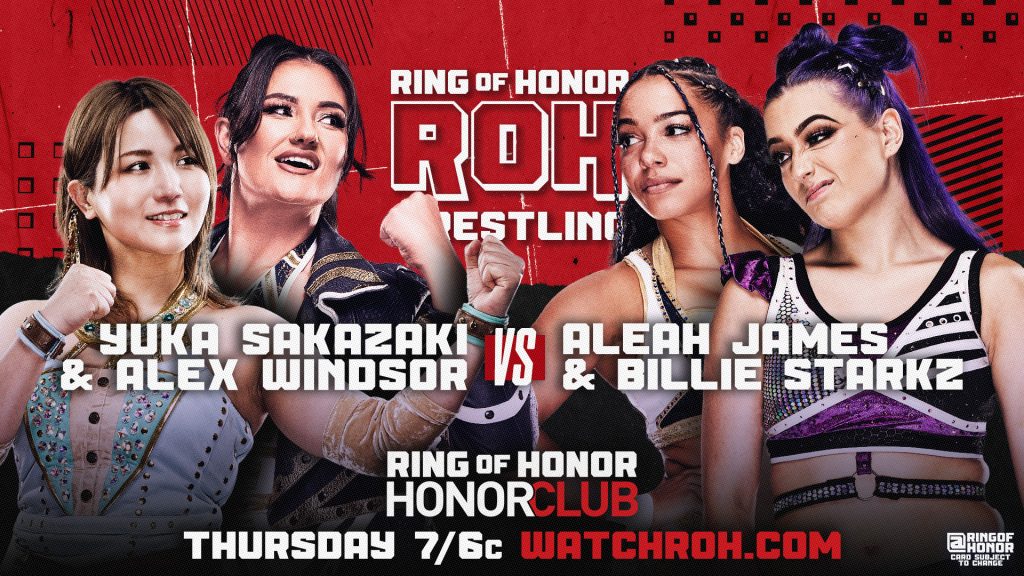 Cartelera ROH Wrestling – 23 de octubre 2025